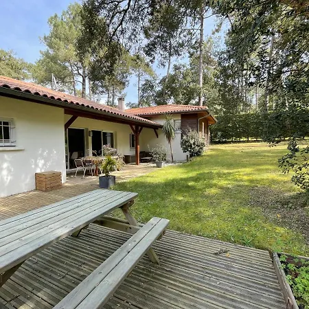 Villa Ref 147 Golf , Classee 3 Etoiles Avec Wifi , 10 Personnes, Jardin Boise, A 5kms Des Plages *